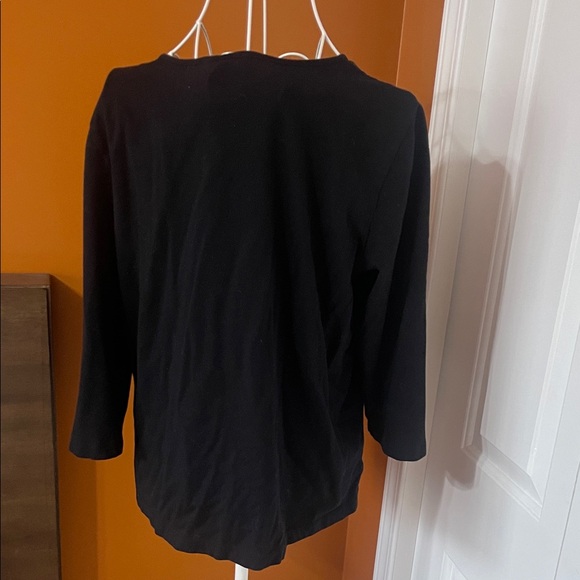 Y2K Alfred Dunner Embellished Top - Size Medium Petite - Picture 6 of 9